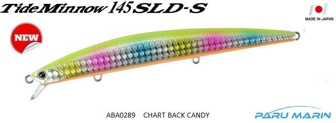 Duo Tide Minnow 145 SLD-S ABA289 / Chart Back Candy