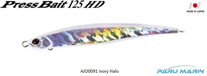 Press Bait Heavy Duty 125HD AJO0091 / Ivory Halo