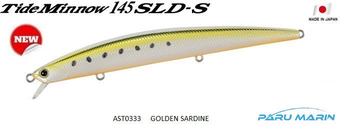 Duo Tide Minnow 145 SLD-S AST0333 / Golden Sardine
