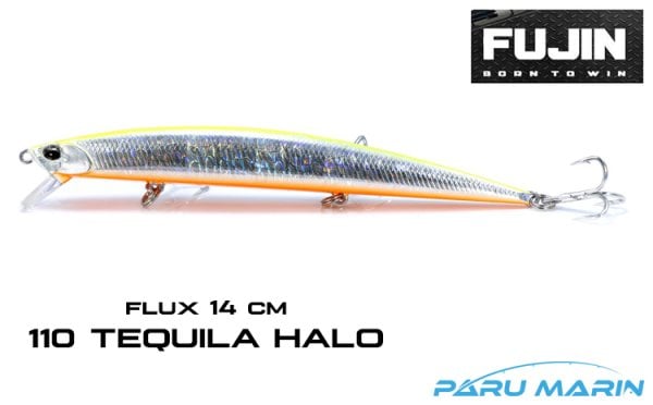 Fujin Flux 140mm 18gr Floating Maket Balık 110 Tequila Halo