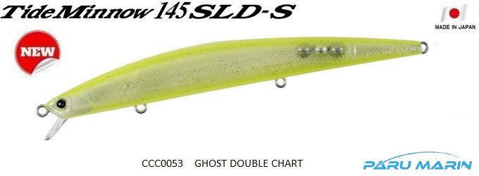 Duo Tide Minnow 145 SLD-S CCC0053 / Ghost Double Chart