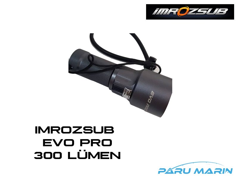 İmrozsub Evo Pro Dalış Feneri 300 Lümen