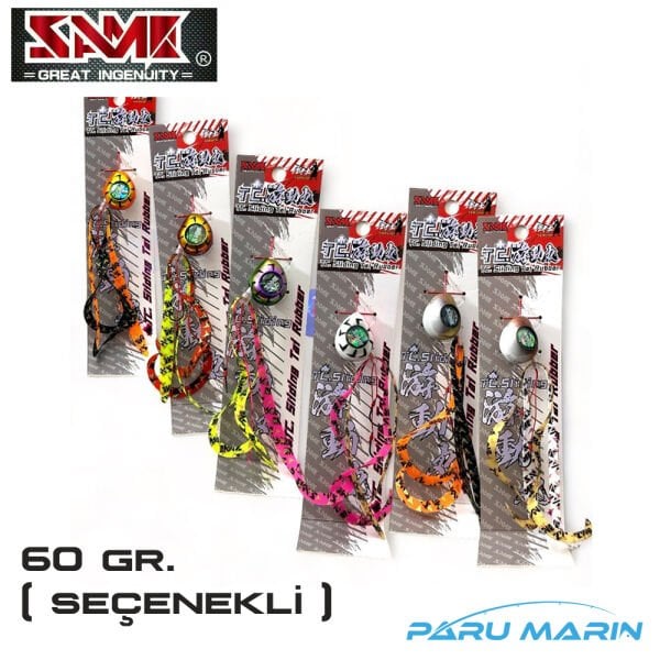 SAME SAMURAI TC. Tai Rubber Jig 60 gr. Seçenekli