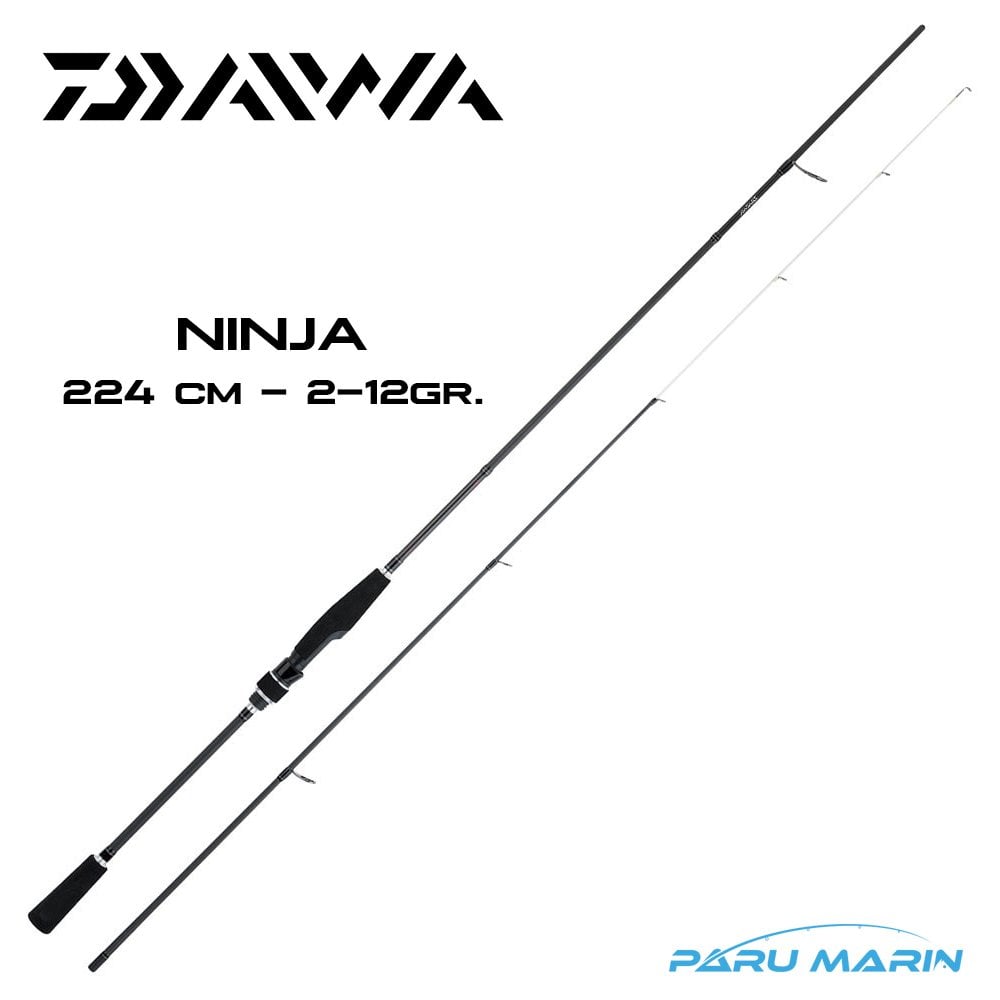 Daiwa Ninja 224cm 2-12gr. LRF Kamış (NJDS742ULSAI-IT)