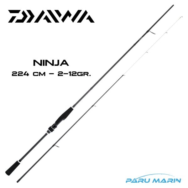 Daiwa Ninja 224cm 2-12gr. LRF Kamış (NJDS742ULSAI-IT)