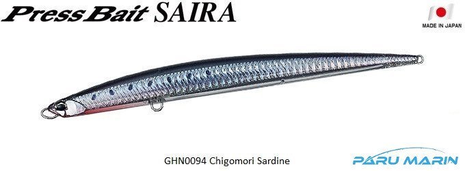 Duo Press Bait Saira GHN0094 / Chigomori Sardine