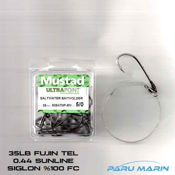 Kofana Hazır Takımı Mustad 92647NP-BN 5/0 İğneli