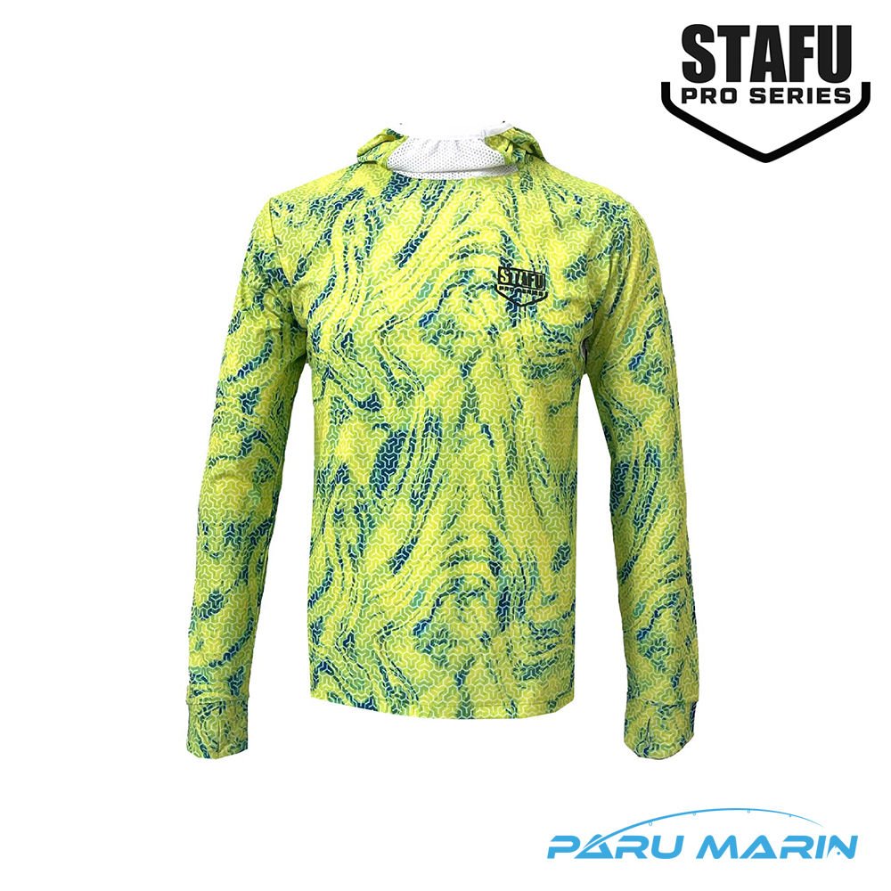 Stafu Pro Haka Hooded - Trophy Lime