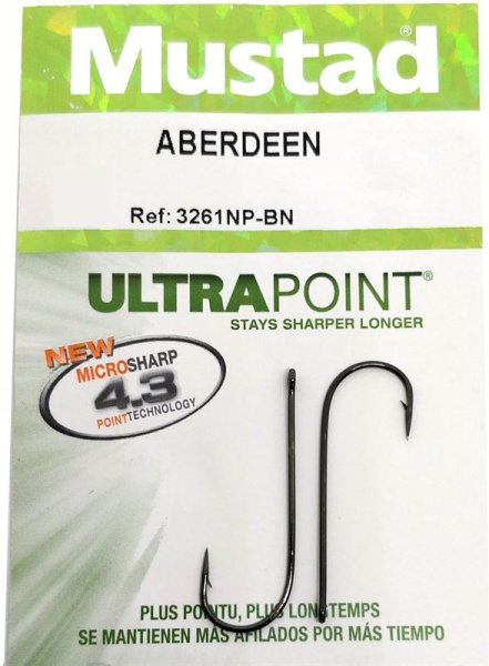 Mustad 3261NP-BN Aberdeen No: 3/0 Uzun İğne