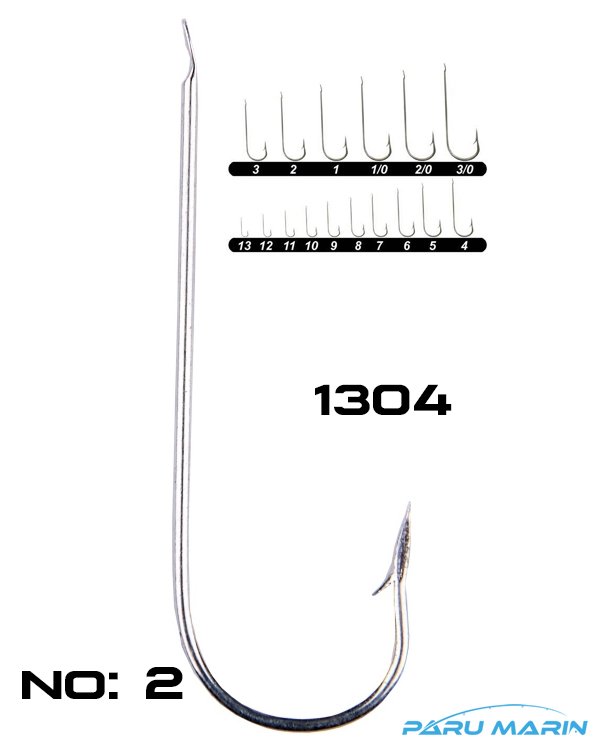 Youvella 1304 (1799) 100'lü kutu nikel iğne No:2