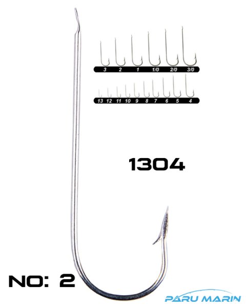 Youvella 1304 (1799) 100'lü kutu nikel iğne No:2