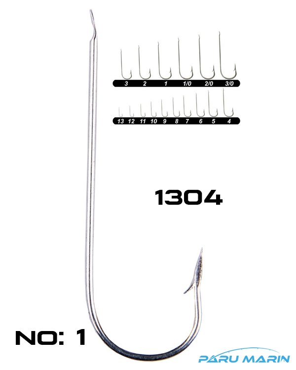 Youvella 1304 (1799) 100'lü kutu nikel iğne No:1