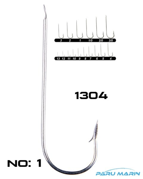 Youvella 1304 (1799) 100'lü kutu nikel iğne No:1