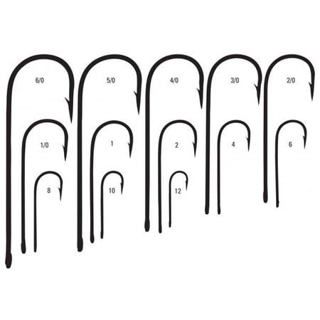 Mustad 3261NP-BN Aberdeen No: 1 Uzun İğne