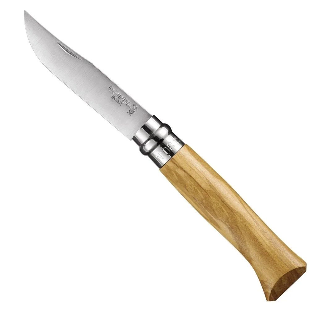 Opinel Inox 8 No Zeytin Saplı Çakı