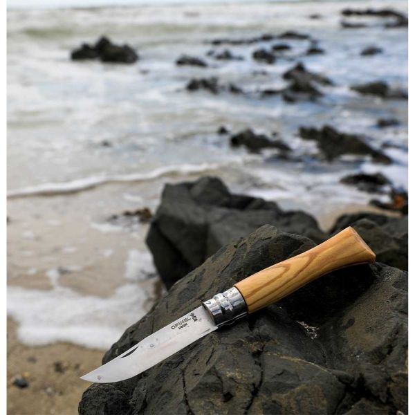 Opinel Inox 8 No Zeytin Saplı Çakı