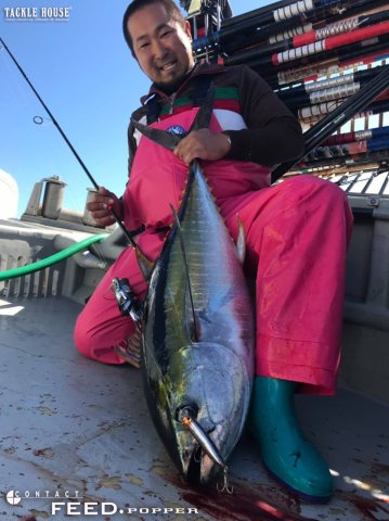 Tackle House Feed Popper 120 No:06HG Maket Balık