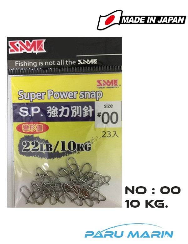 Same Super Snap Klips No: 00 - 10 Kg.