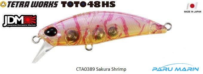 Tetra Works Toto 48HS CTA0389 / Sakura Shrimp