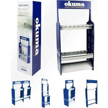 Okuma Plastic Rod Rack Kamış Standı