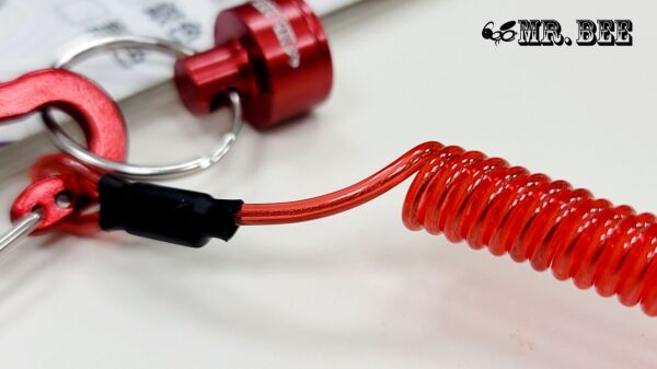 Same Mr. Bee Mıknatıslı Karabina ve Güvenlik Kordonu Kırmızı