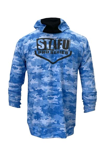 Stafu Pro Haka Hooded - Camo Blue