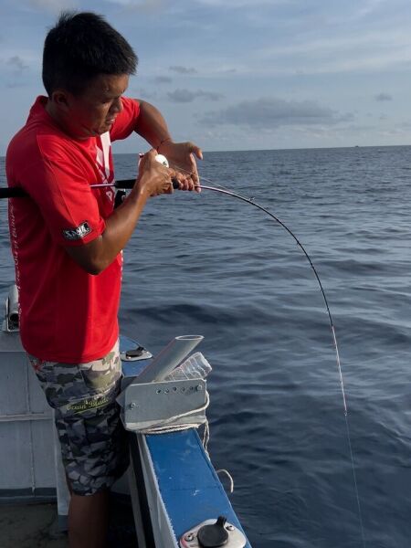 SAME Samurai Spiral Tai Rubber STR-C64MH 1.93m 150-400gr. Olta Kamışı