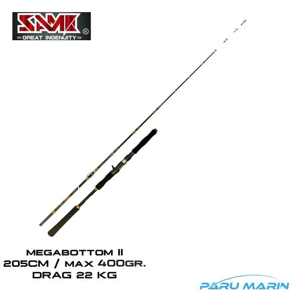 SAME Mega Bottom II Tournament Tetikli 205cm Max 400gr. 22kg. Olta Kamışı
