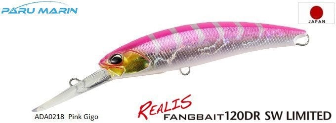 Duo Realis Fang Bait 120DR SW ADA0218 / Pink Gigo