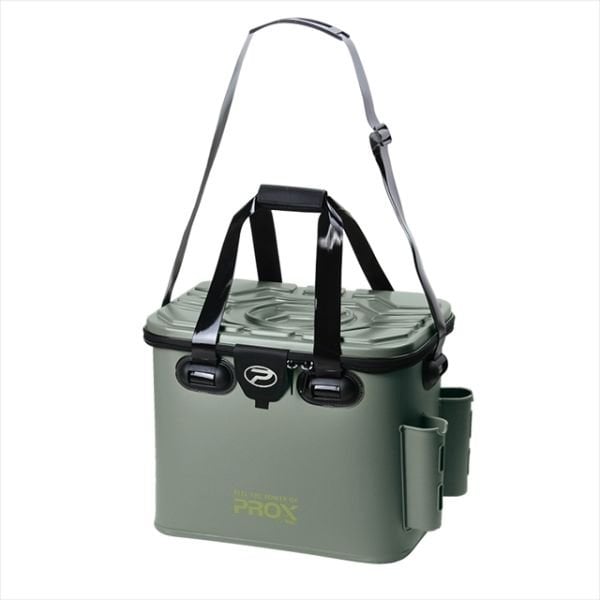 Prox Eva Tackle Bag With Rod Holder Yeşil Malzeme Çantası 40 cm