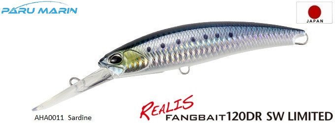 Duo Realis Fang Bait 120DR SW AHA0011 / Sardine