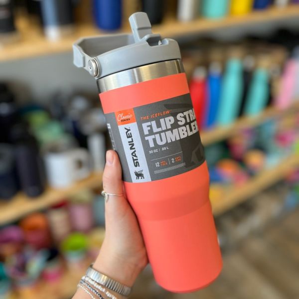 Stanley The IceFlow Flip Straw Tumbler Pipetli Termos Bardak 0,88 LT Guava