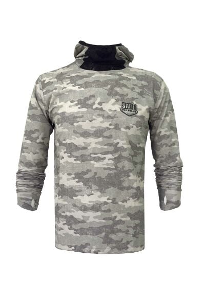 Stafu Pro Haka Hooded - Camo Brown