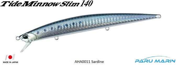 Duo Tide Minnow Slim 140 AHA0011 / Sardine