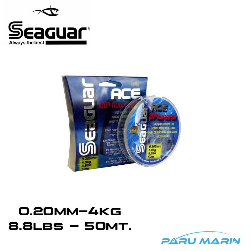 SEAGUAR Ace 0,205mm 8.8lbs 4kg 50mt Florokarbon Misina