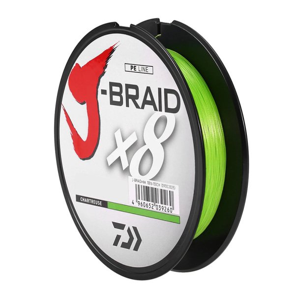 Daiwa J-Braid x8 Açık Yeşil 150 Mt. 0.06mm 4 kg. İp Misina
