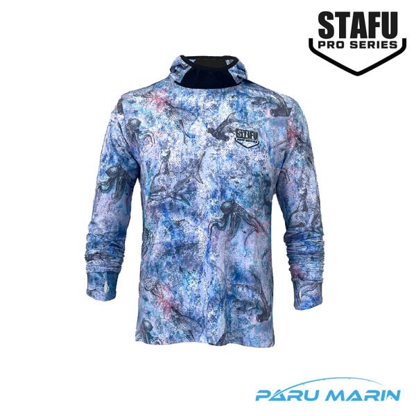 Stafu Pro Haka Hooded - Hammerhead Pink
