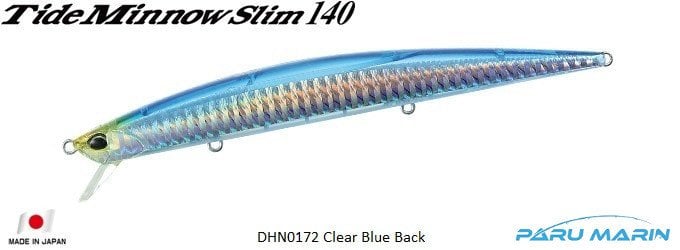 Duo Tide Minnow Slim 140 DHN0172 / Clear Blue Back