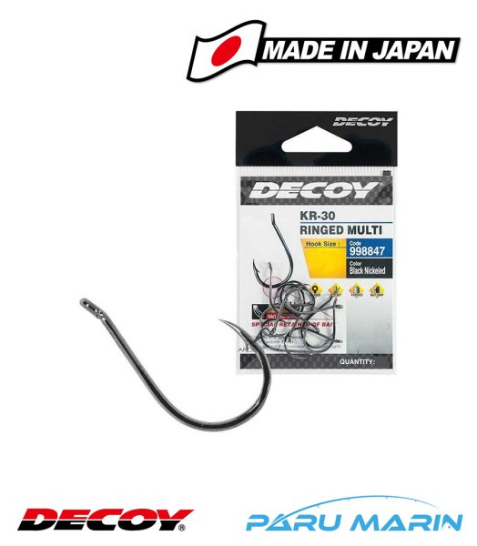 DECOY KR-30 Delikli Ringed Multi Olta İğnesi