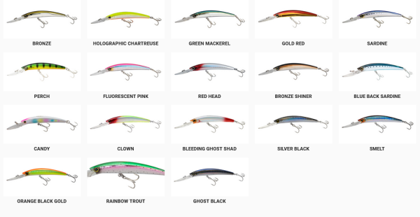 Yozuri Crystal Minnow Deep Diver R1134-HSIW Sahte