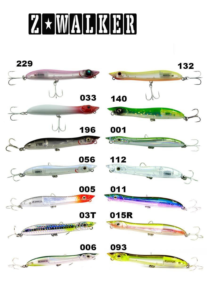 Fujin Z-Walker 125mm 18gr Su Üstü Maket Balık