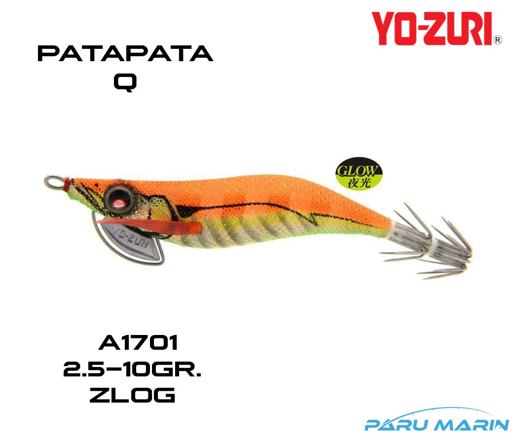 Yozuri Pata Pata Q 2.5 10gr. A1701-ZLOG Kalamar Zokası