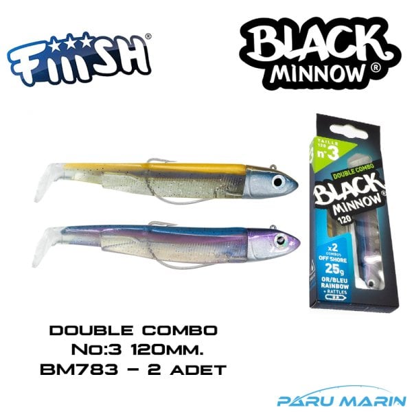 Fiiish BM120/3 BM783 2li Double 25gr Silikon Yem
