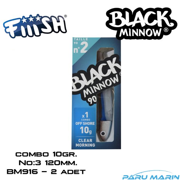 Fiiish BM120/3 BM916 2li Combo Shore 10gr. Clear Morning Silikon Yem