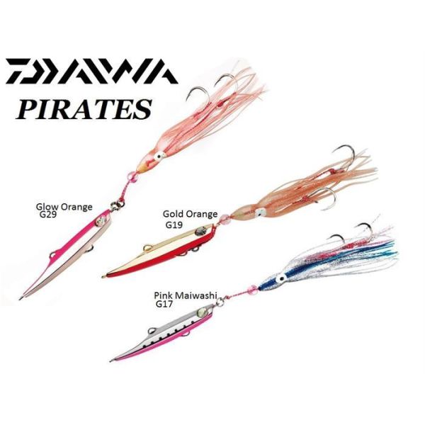 Daiwa Jig Pirates 200gr. GOLD ORANGE Suni Yem