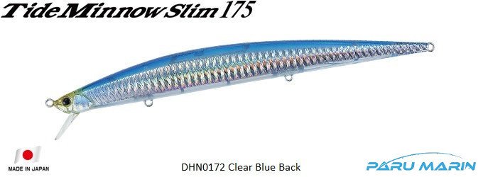 Duo Tide Minnow Slim 175 DHN0172 / Clear Blue Back