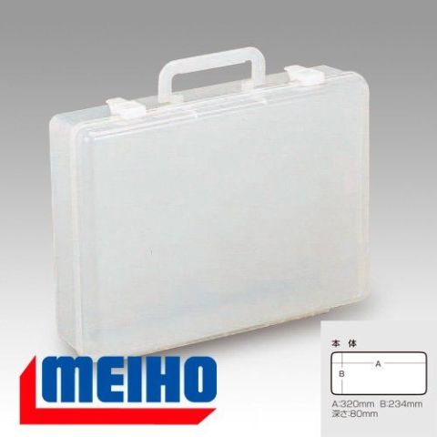 Meiho Attache Case A4 Şeffaf Kutu