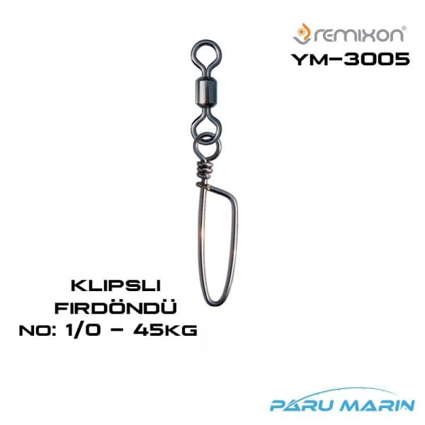 Remixon YM-3005 Klipsli Fırdöndü No:1/0 45KG.