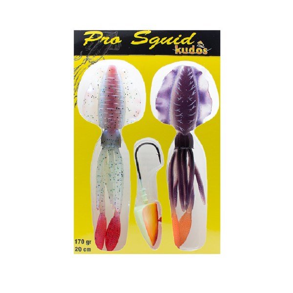 Kudos Pro Squid 20 cm (2 Adet)170 gr Silikon Yem Renk 05-25