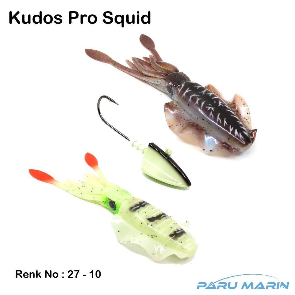 Kudos Pro Squid 20 cm (2 Adet)170 gr Silikon Yem Renk 27-10